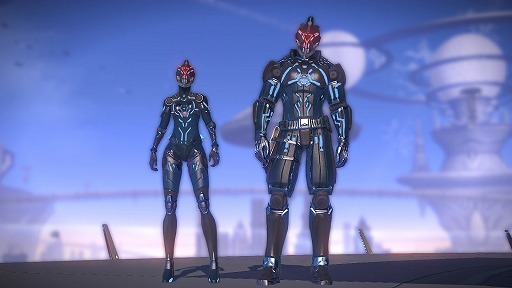 画像ギャラリー No.003のサムネイル画像 / PS4版「Skyforge」メカニカルな衣装と騎乗マウントのセットが登場