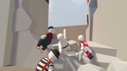 画像ギャラリー No.005のサムネイル画像 / Switch版「ヒューマン フォール フラット」に収録される限定スキン2種が公開。パッケージ版特典も