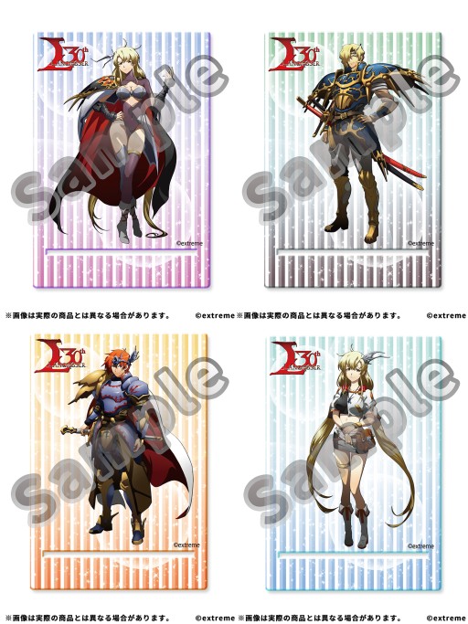 画像ギャラリー No.005のサムネイル画像 / 「ラングリッサー30周年&フィギュア予約開始記念グッズコレクション」が開催