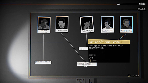 画像ギャラリー No.005のサムネイル画像 / 真夜中のパリが舞台の殺人事件をタクシー運転手の視点で描く。ミステリーADV「Night Call」は7月17日にリリースへ