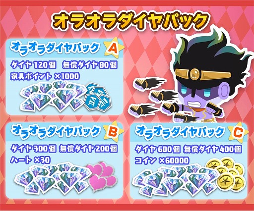 画像ギャラリー No.007のサムネイル画像 / 「ジョジョのピタパタポップ」で0.5周年を記念したキャンペーンが開催中