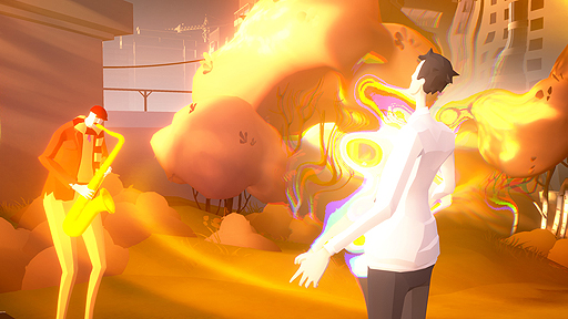 画像ギャラリー No.006のサムネイル画像 / ノルウェー生まれのローポリ風ADV「Mosaic」がSteamとGOGでリリース。ブラック企業で仕事漬けの人間が,社会の歯車から外れてみたら――