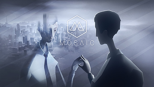 画像ギャラリー No.002のサムネイル画像 / ローポリ風ADV「Mosaic」のSwitch版が本日リリース。無気力で孤独な毎日を送る男が，あるきっかけで今までとは違う世界に触れる