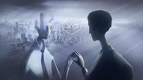 画像ギャラリー No.006のサムネイル画像 / ローポリ風ADV「Mosaic」のSwitch版が本日リリース。無気力で孤独な毎日を送る男が，あるきっかけで今までとは違う世界に触れる