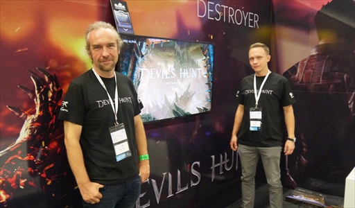 画像ギャラリー No.001のサムネイル画像 / ［gamescom］小説家自身が開発する新作アクション「Devil’s Hunt」のプレイアブルデモが1C Companyブースで公開。発売日は2019年秋を予定
