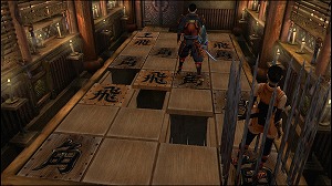 画像ギャラリー No.008のサムネイル画像 / 「鬼武者」,数字を合わせて開ける宝箱や暗号の解読など,道中で待ち受けるさまざまな謎解き要素を紹介