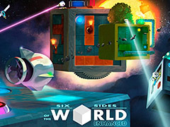 キューブ型の惑星で構成された銀河を旅する。Switch向けパズルアクション「SIX SIDES OF THE WORLD ENHANCED」が8月30日より配信