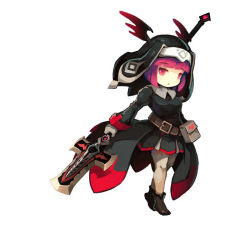 画像ギャラリー No.027のサムネイル画像 / 「ラピス・リ・アビス」プレイヤーキャラ「ガンナー」「ウィザード」「デストロイヤー」「ビショップ」の持つ特殊技や，敵の一部が明らかに