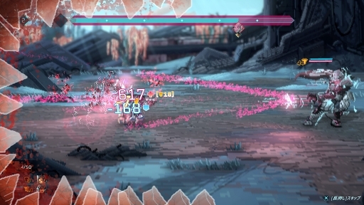 画像ギャラリー No.012のサムネイル画像 / ターン制バトルRPG「スターレネゲード」の日本語版をプレイ。敵の動きを分析して最善の選択を思考する，行動タイムラインによるバトルが特徴