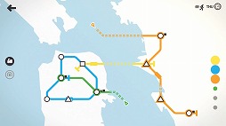 画像ギャラリー No.004のサムネイル画像 / 地下鉄シミュレーションゲーム「Mini Metro」,Nintendo Switch版が配信開始