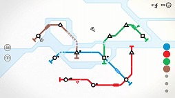 画像ギャラリー No.005のサムネイル画像 / 地下鉄シミュレーションゲーム「Mini Metro」,Nintendo Switch版が配信開始