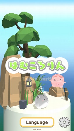 画像ギャラリー No.001のサムネイル画像 / 丸々とした動物が転がりまくるアクションゲーム「はむころりん」を紹介する「(ほぼ)日刊スマホゲーム通信」第2130回