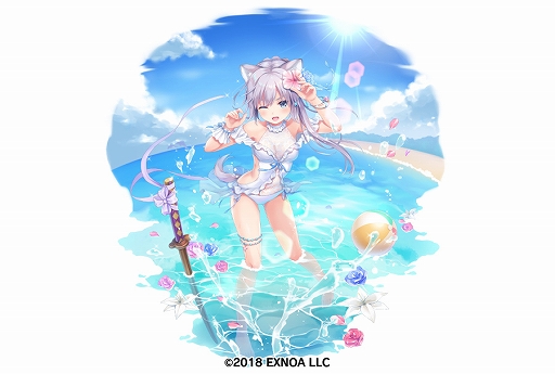 画像ギャラリー No.003のサムネイル画像 / 「Gemini Seed」,水着キャラクターたちが登場するイベント“Love(ハート)フィッシング・デイ”を開催