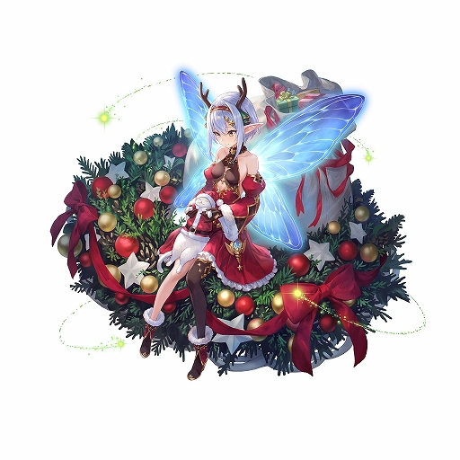 画像ギャラリー No.003のサムネイル画像 / 「ブレスロ」サンタ服をまとったルルアが登場