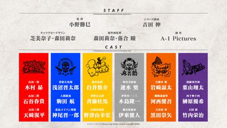 画像ギャラリー No.002のサムネイル画像 / アニメ「『ヒプノシスマイク-Division Rap Battle-』Rhyme Anima +」が10月より放送決定。どついたれ本舗とBadAssTempleの6人も登場