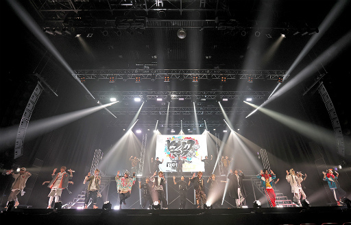 画像ギャラリー No.002のサムネイル画像 / 舞台「ヒプマイ」《Rep LIVE side Rule the Stage Original》ゲネプロ公演をレポート。舞台オリジナルディビジョン＆キャラによる単独ライブ