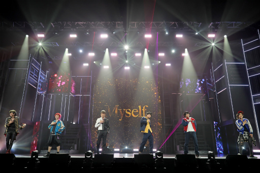 画像ギャラリー No.002のサムネイル画像 / 「『ヒプステ』《Buster Bros!!! ＆ Bad Ass Temple feat. 糸の会 ＆ WESTEND-MAFIA》」ゲネプロレポート。4チームがラップバトルで激突