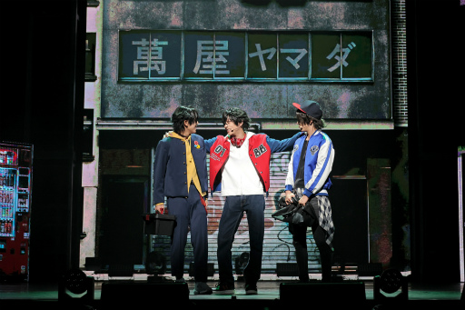 画像ギャラリー No.003のサムネイル画像 / 「『ヒプステ』《Buster Bros!!! ＆ Bad Ass Temple feat. 糸の会 ＆ WESTEND-MAFIA》」ゲネプロレポート。4チームがラップバトルで激突