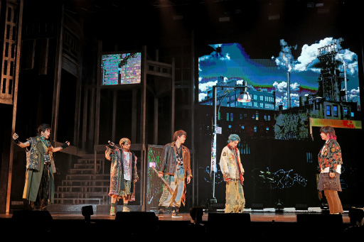 画像ギャラリー No.005のサムネイル画像 / 「『ヒプステ』《Buster Bros!!! ＆ Bad Ass Temple feat. 糸の会 ＆ WESTEND-MAFIA》」ゲネプロレポート。4チームがラップバトルで激突
