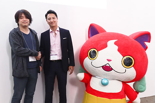 画像ギャラリー No.001のサムネイル画像 / ［TGS 2018］決め手は作品への愛だった。「妖怪ウォッチ メダルウォーズ」レベルファイブ日野晃博氏，Netmarble Japan遠藤祐二氏の合同インタビュー
