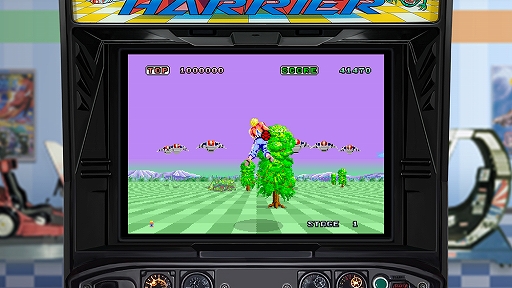 画像ギャラリー No.004のサムネイル画像 / 「SEGA AGES スペースハリアー」の最新情報が公開。新たなゲームモード「コマイヌ・バリア・アタック」や操縦桿モードが搭載