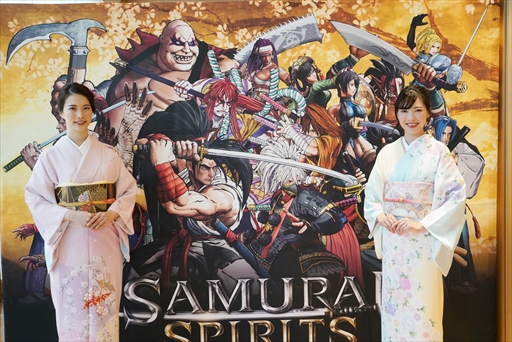 画像ギャラリー No.002のサムネイル画像 / 「SAMURAI SPIRITS」メディア向け発表会レポート。開発陣による作品紹介に加え,プロゲーマーによる実機対戦プレイが披露