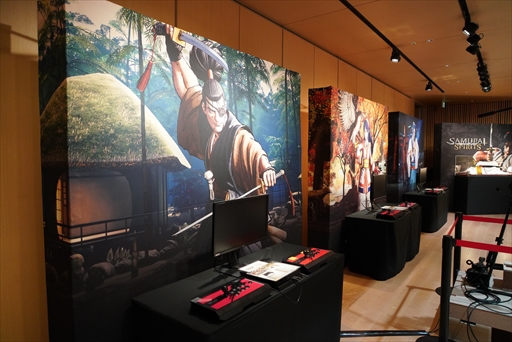 画像ギャラリー No.004のサムネイル画像 / 「SAMURAI SPIRITS」メディア向け発表会レポート。開発陣による作品紹介に加え,プロゲーマーによる実機対戦プレイが披露