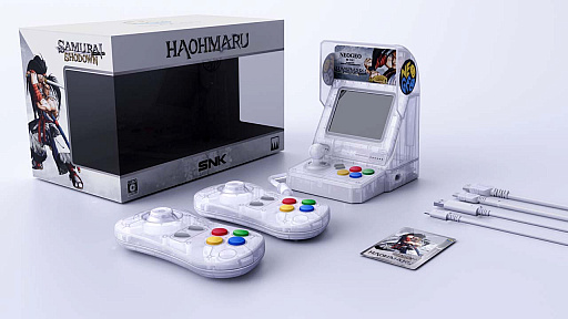 画像ギャラリー No.001のサムネイル画像 / SNK,「SAMURAI SPIRITS」の発売を記念した「NEOGEO mini サムライスピリッツ限定セット」を6月27日に発売。「サムライスピリッツ」シリーズ6作品に加えて,人気40タイトルを収録