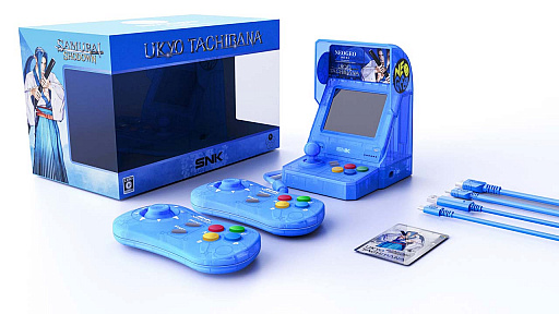 画像ギャラリー No.003のサムネイル画像 / SNK,「SAMURAI SPIRITS」の発売を記念した「NEOGEO mini サムライスピリッツ限定セット」を6月27日に発売。「サムライスピリッツ」シリーズ6作品に加えて,人気40タイトルを収録