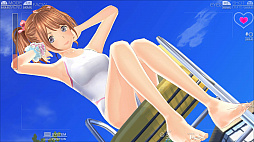 画像ギャラリー No.007のサムネイル画像 / 「LoveR」の最新情報公開。2人のサブキャラクターとアルバイトの存在,そしてホワイトスクール水着によるフォトセッションの模様が明らかに