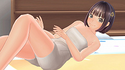 画像ギャラリー No.004のサムネイル画像 / 「LoveR」，撮影ロケーション「大浴場」が登場。2種類の“バスタオル”DLCは各3色セットでの販売に