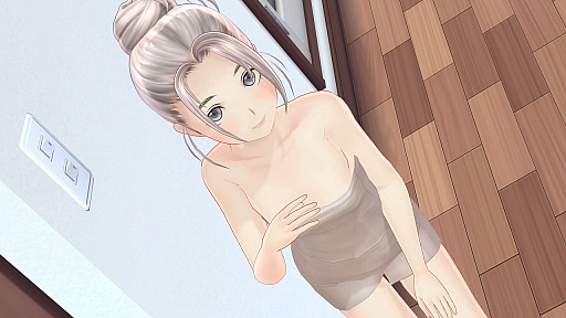 画像ギャラリー No.005のサムネイル画像 / 「LoveR」,撮影ロケーション「大浴場」が登場。2種類の“バスタオル”DLCは各3色セットでの販売に