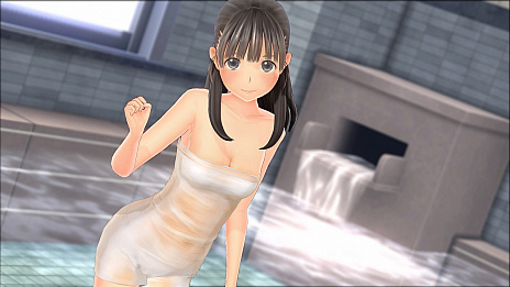 画像ギャラリー No.010のサムネイル画像 / 「LoveR」，撮影ロケーション「大浴場」が登場。2種類の“バスタオル”DLCは各3色セットでの販売に