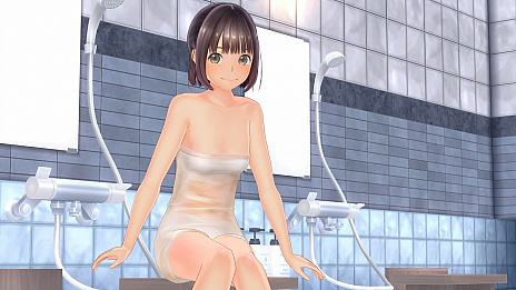 画像ギャラリー No.012のサムネイル画像 / 「LoveR」，撮影ロケーション「大浴場」が登場。2種類の“バスタオル”DLCは各3色セットでの販売に
