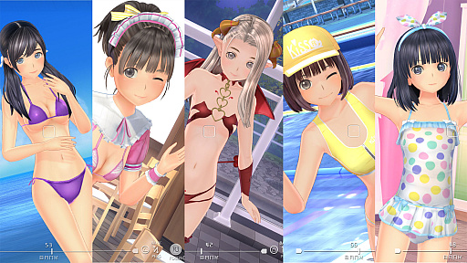 画像ギャラリー No.001のサムネイル画像 / 「LoveR」「LoveR Kiss」にサキュバスやメイド，水着など新規コスチュームが登場。追加DLC“魅惑のコスチューム5種セット”を4月27日より配信