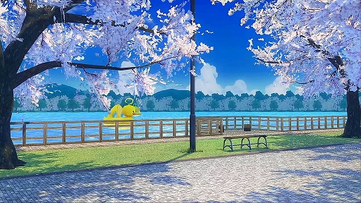 画像ギャラリー No.005のサムネイル画像 / 「LoveR」「LoveR Kiss」,もっとLoveRを盛り上げたい計画第2弾DLC「ストーリードレスチェンジ&桜並木と春のコーデ」を2月14日に発売