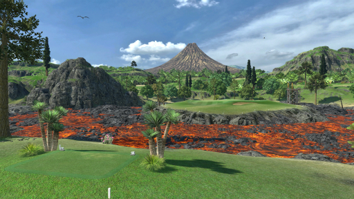 画像ギャラリー No.011のサムネイル画像 / 「みんなのGOLF VR」のインプレッションをお届け。眼前に広がるゴルフ場で,コントローラをスイングするリアルなゴルフ体験が楽しめる