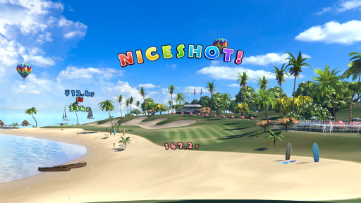 画像ギャラリー No.013のサムネイル画像 / 「みんなのGOLF VR」のインプレッションをお届け。眼前に広がるゴルフ場で,コントローラをスイングするリアルなゴルフ体験が楽しめる