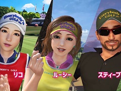 「みんなのGOLF VR」，ゲーム内容を紹介するトレイラーを公開。個性豊かなコースやプレイヤーをサポートしてくれるキャディが登場