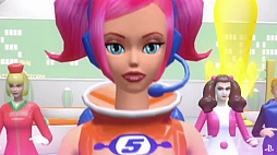 画像ギャラリー No.001のサムネイル画像 / PS VR版「スペースチャンネル5 VR あらかた★ダンシングショー」の映像が公開。踊ってスペースポートの人々を救出