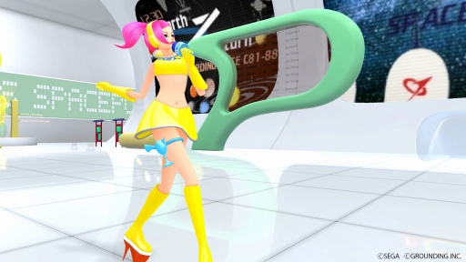 画像ギャラリー No.016のサムネイル画像 / 「スペースチャンネル5 VR あらかた★ダンシングショー」ならば，“あの世界”に入れる。そして“うらら”と一緒にミュージカルアクションを体感できる