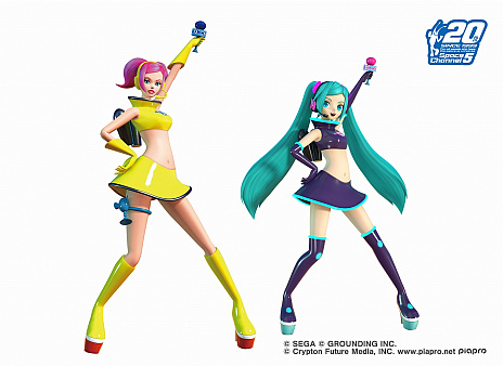 画像ギャラリー No.005のサムネイル画像 / 「スペースチャンネル5 VR」に初音ミクが登場。追加DLC「スペース 39miku パック」の発売日が2020年7月27日に決定