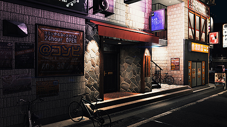 画像ギャラリー No.011のサムネイル画像 / 木村拓哉さん主演の「JUDGE EYES：死神の遺言」，探偵事務所からサウナ店，ゲームセンターまで，登場施設の情報が一部公開