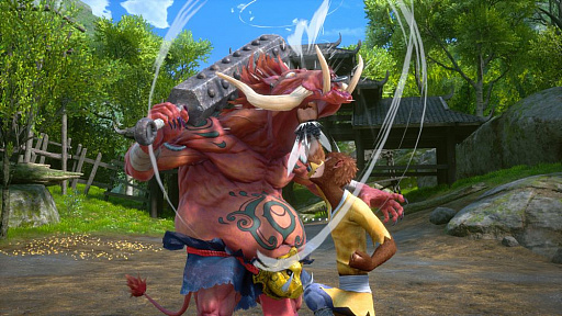 画像ギャラリー No.002のサムネイル画像 / ［TGS 2019］孫悟空を操作して骨太なアクションが楽しめる「MONKEY KING ヒーロー・イズ・バック」のプレイレポートをお届け
