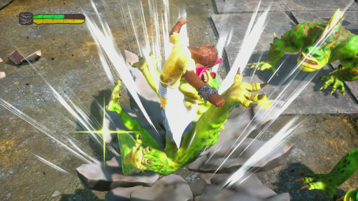 画像ギャラリー No.013のサムネイル画像 / PS4用ソフト「MONKEY KING ヒーロー・イズ・バック」プレイレポート。クールな悟空が繰り広げる「西遊記」の物語が，爽快なアクションと共に楽しめる