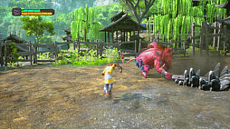 画像ギャラリー No.022のサムネイル画像 / PS4用ソフト「MONKEY KING ヒーロー・イズ・バック」プレイレポート。クールな悟空が繰り広げる「西遊記」の物語が，爽快なアクションと共に楽しめる