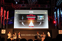 画像ギャラリー No.003のサムネイル画像 / ［TGS 2018］「テイルズ オブ クレストリア」，新キャラ3名や開発中のゲーム画面が初公開に。新情報を中心にステージの模様をお届け