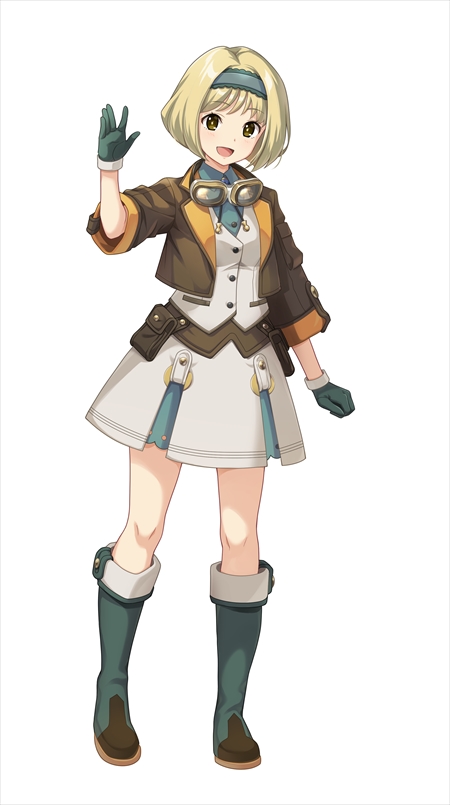 画像ギャラリー No.004のサムネイル画像 / 「荒野のコトブキ飛行隊」，ゲームオリジナルキャラクターとなる「ハルカゼ飛行隊」の6人が公開