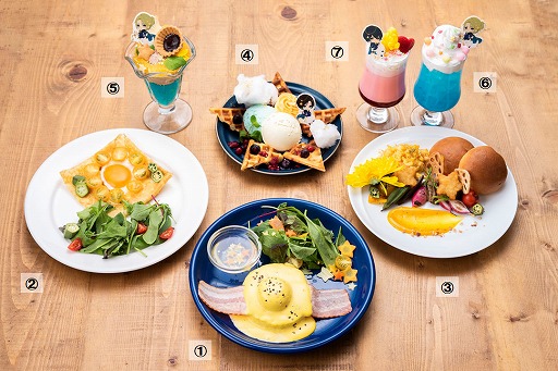 画像ギャラリー No.001のサムネイル画像 / カプコンカフェ イオンレイクタウン店,「囚われのパルマ」シリーズとのコラボメニューを公開