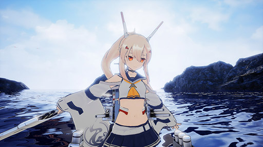 画像ギャラリー No.002のサムネイル画像 / PS4用ソフト「アズールレーン クロスウェーブ」の最新情報が公開に。“立体化”された綾波改を確認できるスクリーンショットも掲載